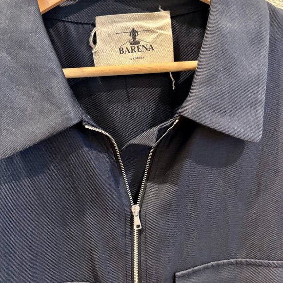 Barena Black Bomber Jacket - Picture 3 of 6